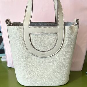 Tiffany & Fred Leather Satchel Tote Bag